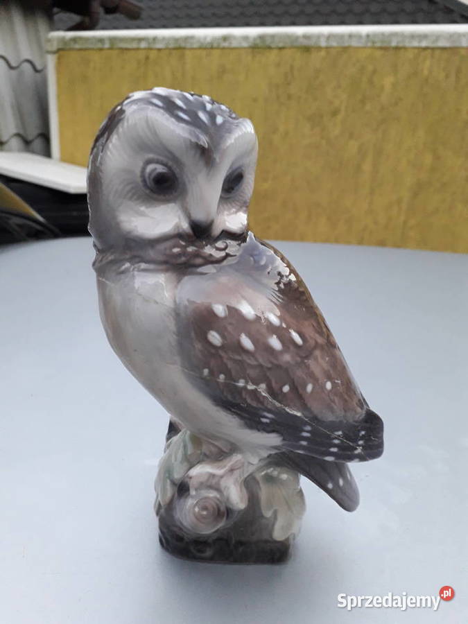 Figurka ceramiczna sowa Warszawa