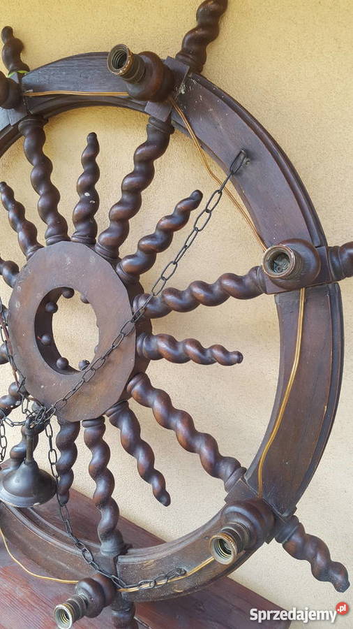 Lampa Koło sterowe inny kolor Kraków sprzedam