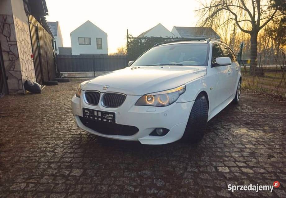 BMW e61 535d BITURBO MPAKIET 30 DIESEL PANORAMA regulowane zawieszenie dolnośląskie Głogów sprzedam