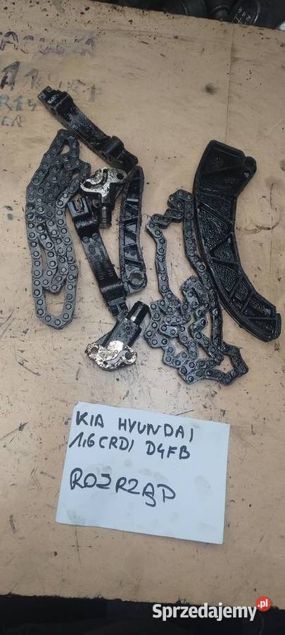 KIA HYUNDAI D4FB 16CRDI rozrząd łańcuch ślizgi świętokrzyskie Kielce