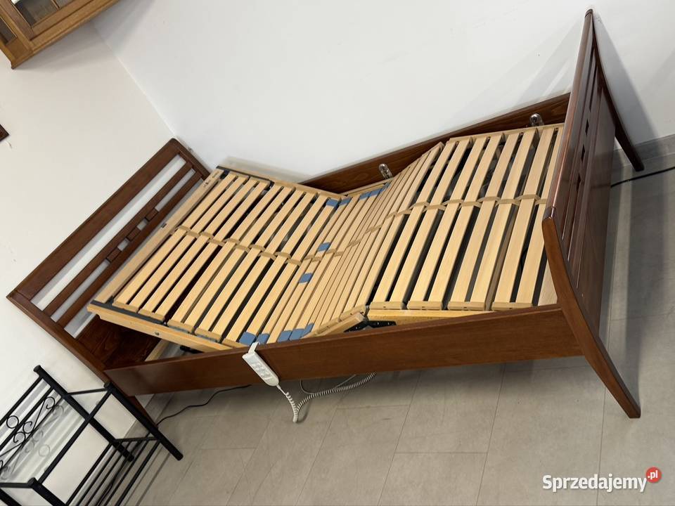 Łóżko ortopedyczne z regulacją elektryczną