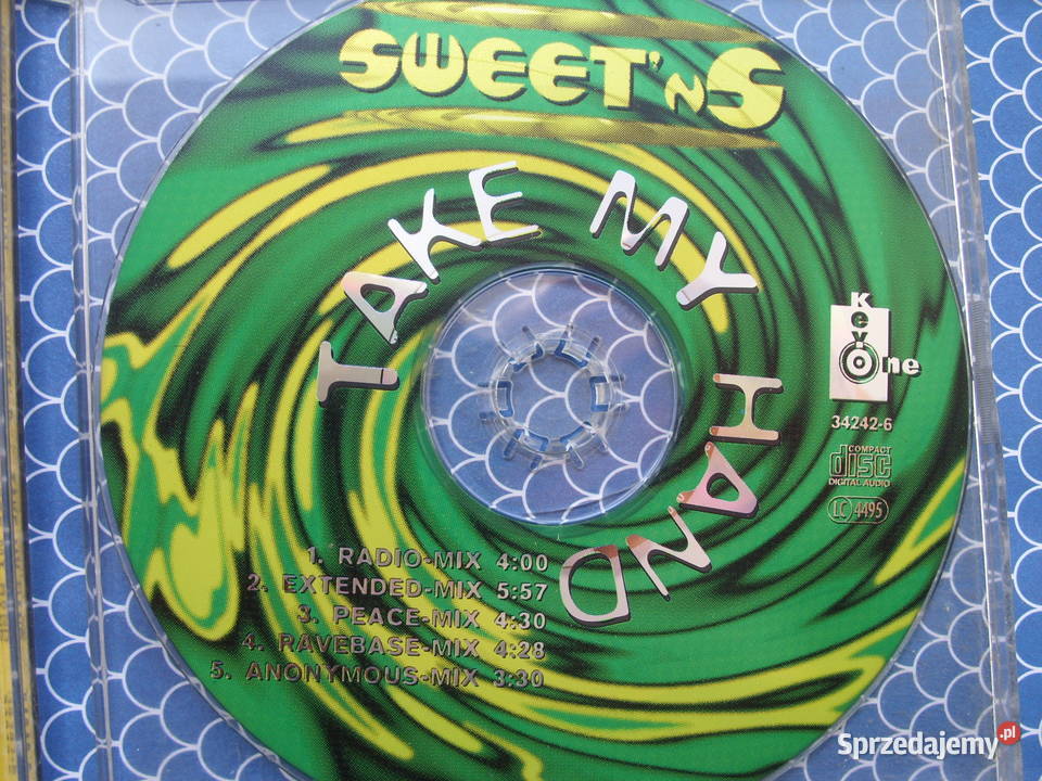 Singiel CD SWET NS TAKE MY HAND 1994 Wołów