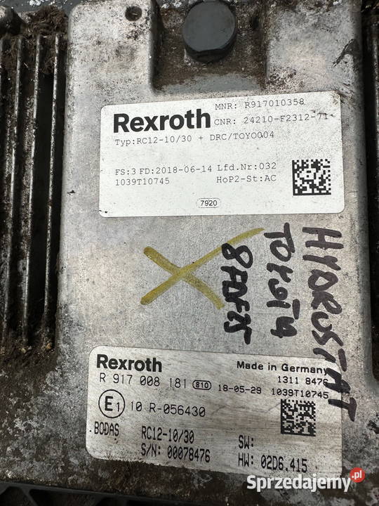 sterownik REXROTH RC121030 drcTOYO004 Bosch Działoszyn