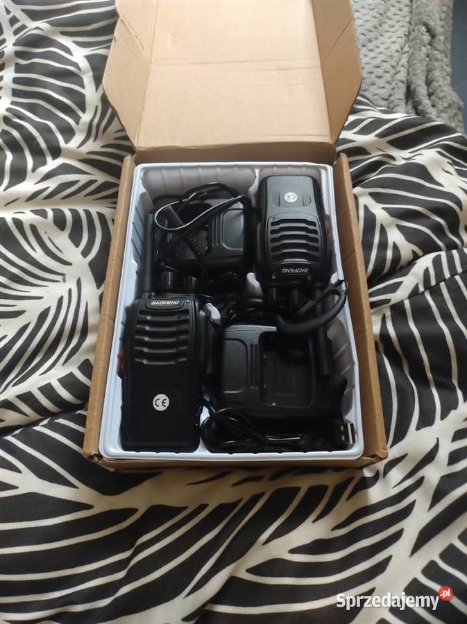 Zestaw 2x Krótkofalówka Baofeng BF88E Akcesoria Góra Kalwaria