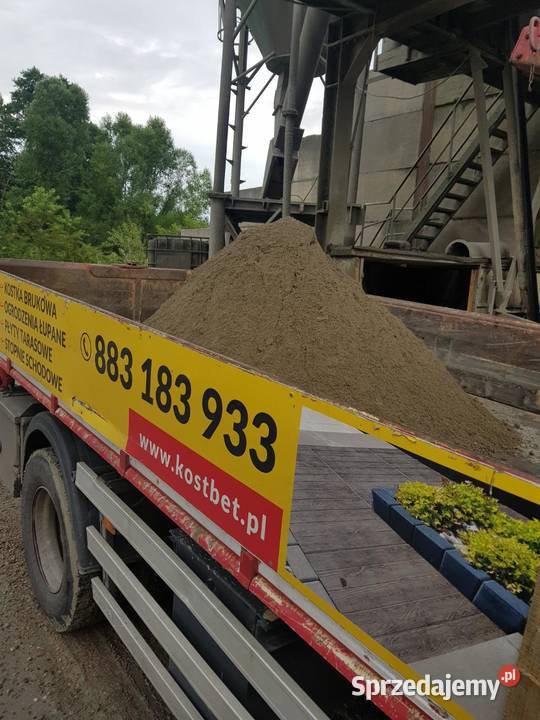 Beton pod kostkę brukową stabilizacja sieradz łódzkie