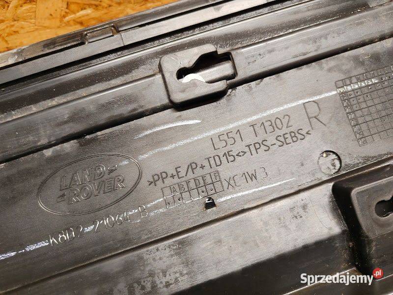 Listwa Drzwi Prawy Przód Range Rover Evoque Lift Listwy i nakładki Pleszew sprzedam