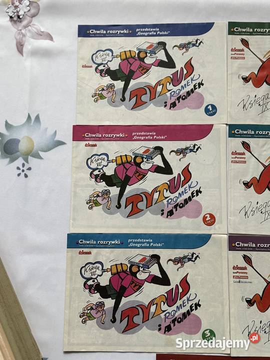 TytusRomek i Atomek8 czesci komiksow sprzedam