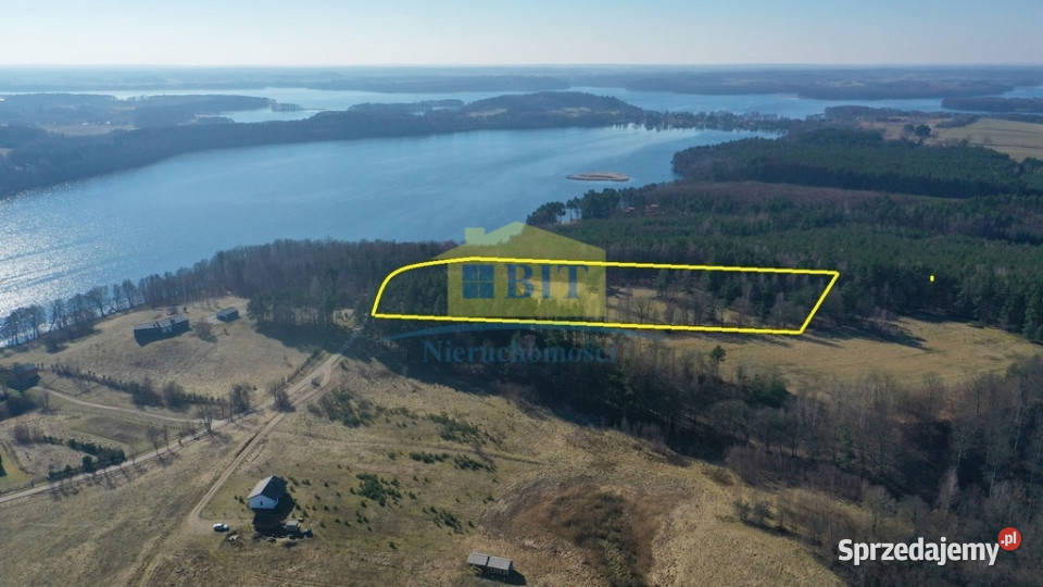 Działka z widokiem na jezioro Żerdno zachodniopomorskie