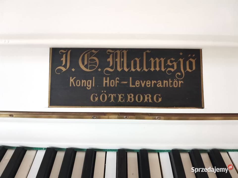 Pianino JG Malmsjo Warszawa