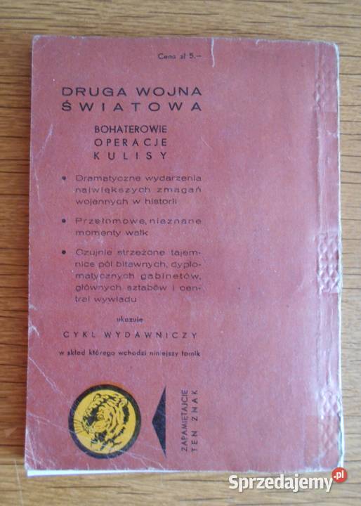 Żółty Tygrys Pięć dwunastej 1965 lubelskie Parczew