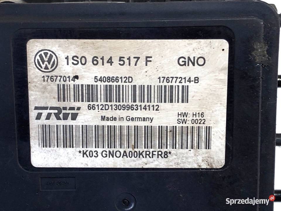 POMPA ABS SKODA CITIGO 1S0614517F 10 60 1119