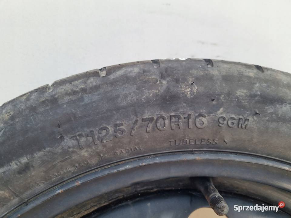 KOŁO DOJAZDOWE Audi Seat Vw Golf VI dojazdówka Samochodowe Chełm