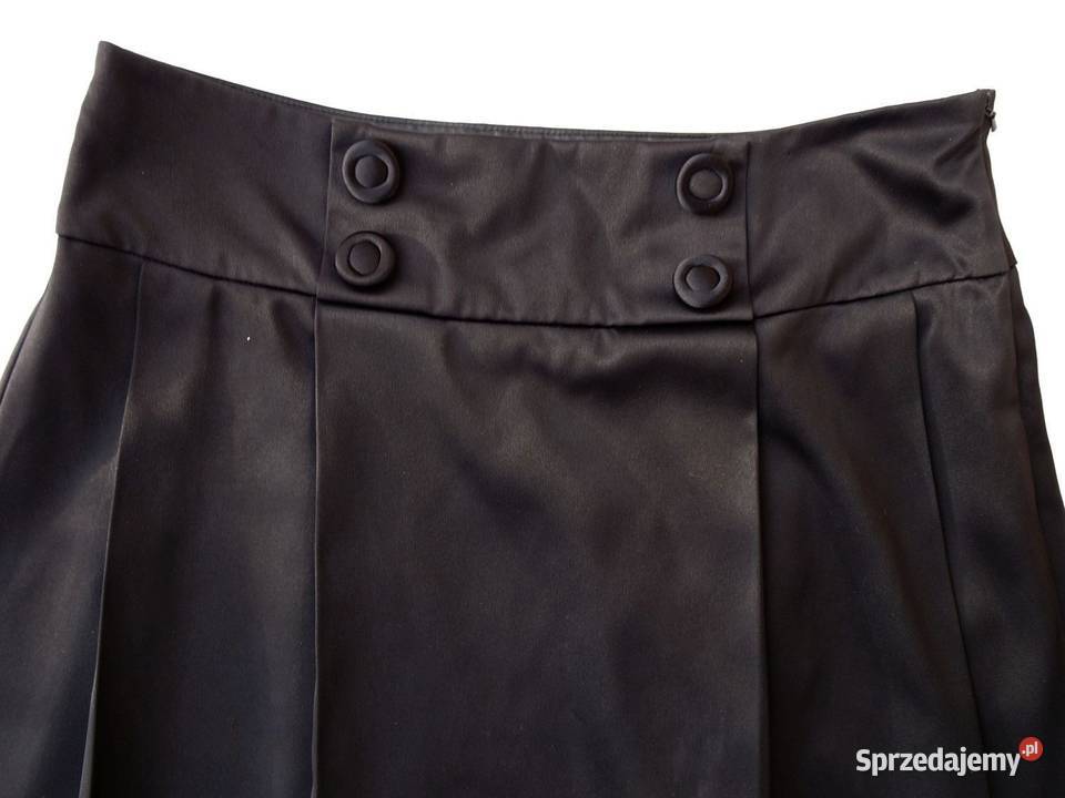Miss Selfridge spódnica Satyna Elegancka 40 42 czarny