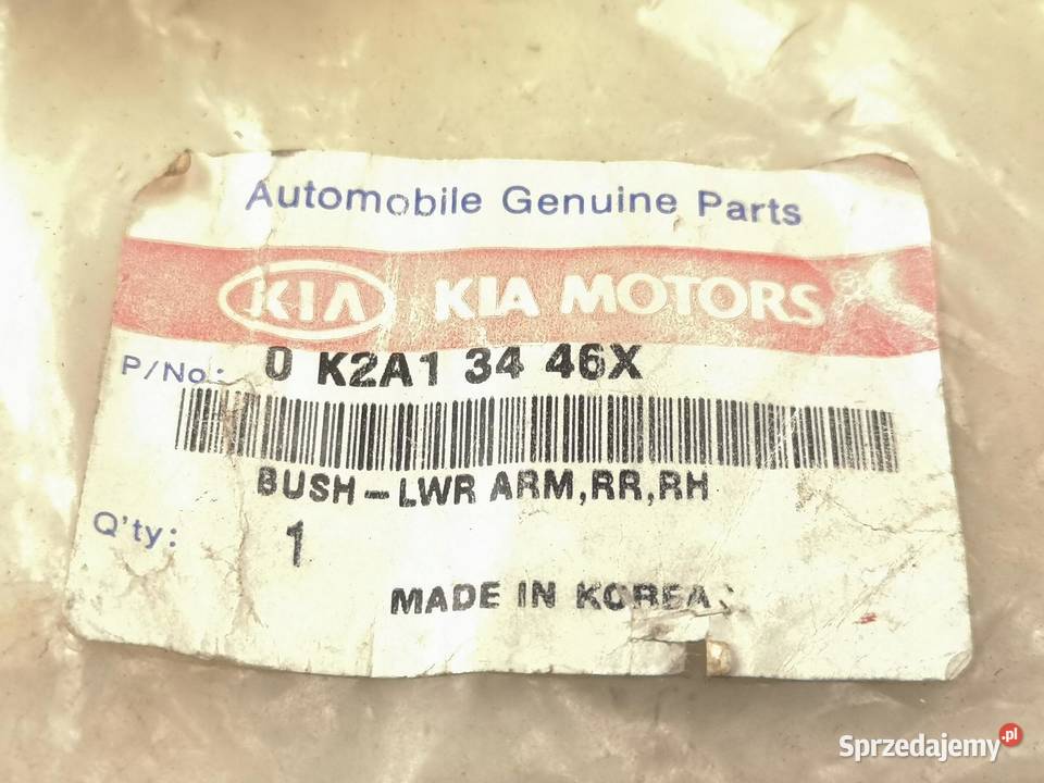 TULEJA WAHACZA PRAWY PRZÓD KIA SHUMA CERATO ORI
