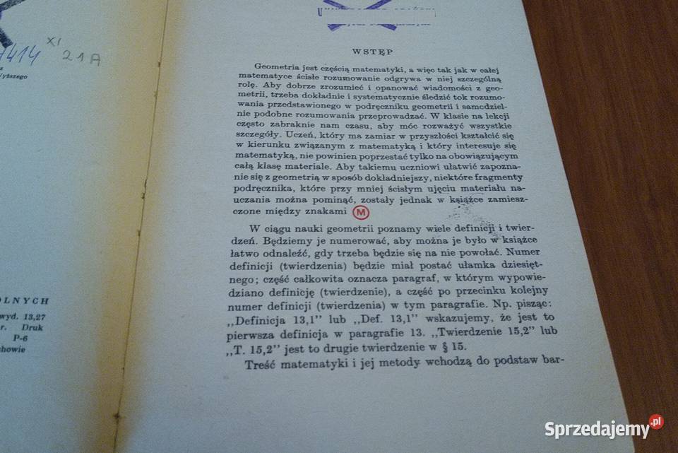 Geometria klasy 1 I liceum Krygowska Maroszkowa Gdańsk