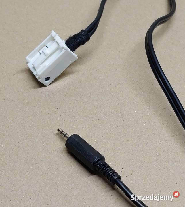 KABEL ZŁĄCZE AUX IN JACK 35 MINI ISO 12 PIN BMW Mielęcin