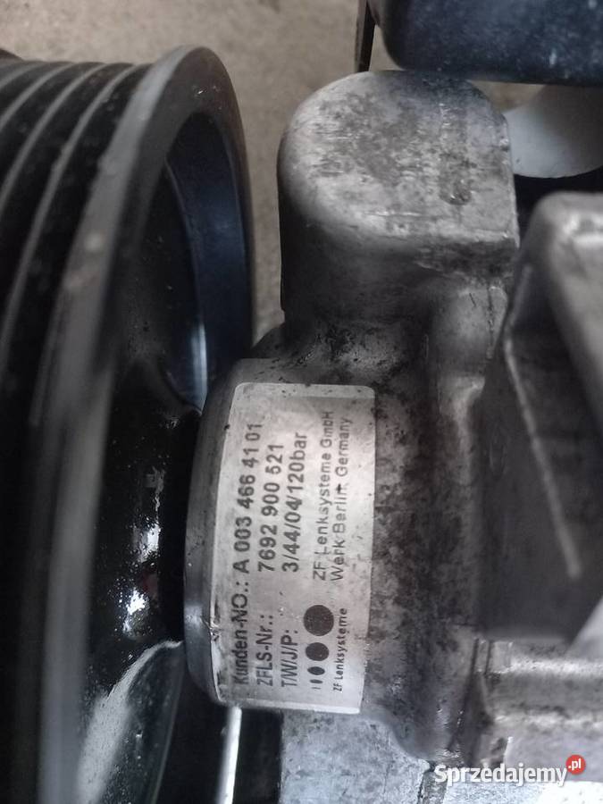 Mercedes w203 Pompa wspomagania uszkodzona Borki
