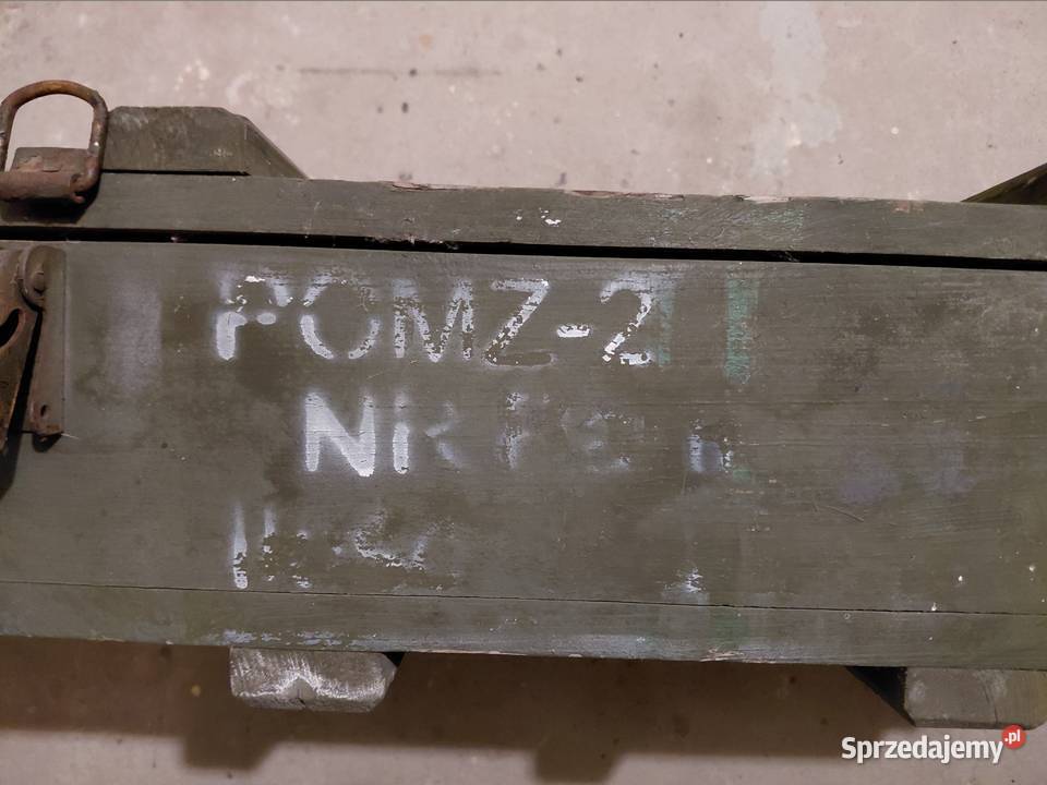 Skrzynka amunicyjna transportowa POMZ2 Warszawa