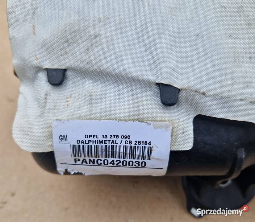 OPEL CORSA D poduszka airbag pasażera konsoli Bydgoszcz