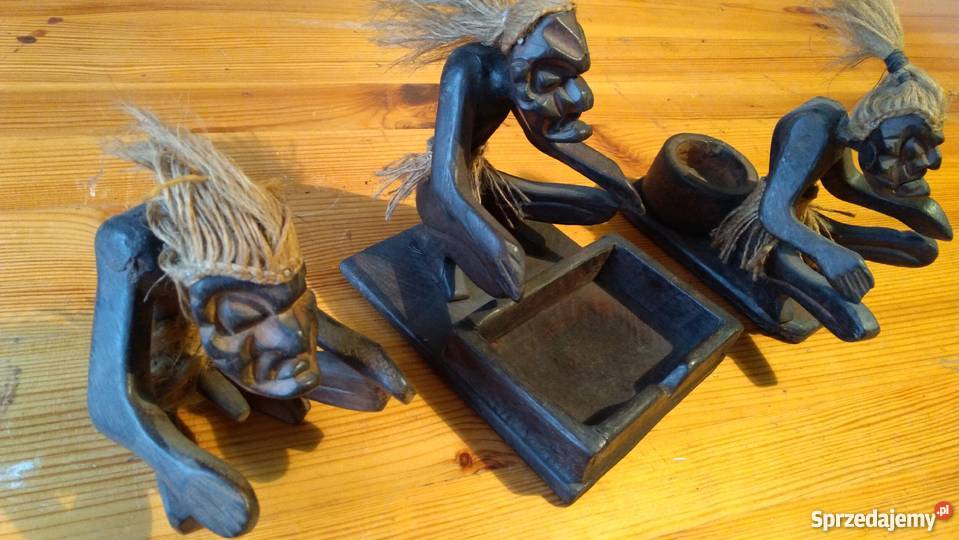 figurki Afryka drewno Sieradz