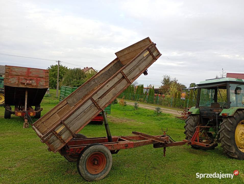 Przyczepa rolnicza wywrotka na trzy strony 35 Sośno