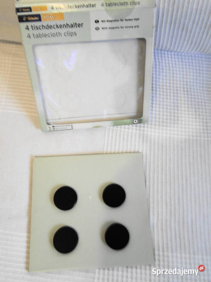 Nowe 4 ozdobne ciężarki magnetyczne Pozostałe Warszawa sprzedam