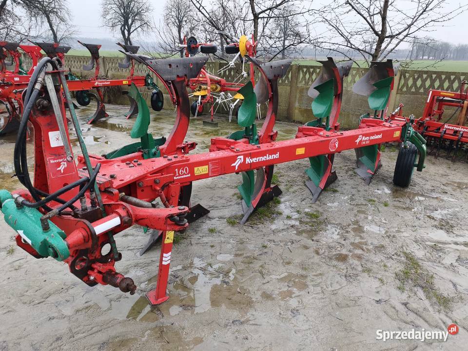Pług kverneland EM 100 4 skibowy resor sprzedam