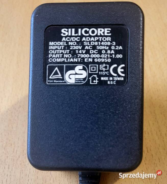 Zasilacz Silicore 230V 14 V 08 A Włodawa sprzedam