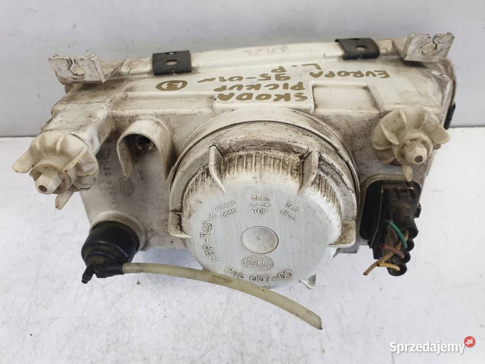 LAMPA PRZEDNIA LEWA Skoda Felicia Pickup 9501r Rudka