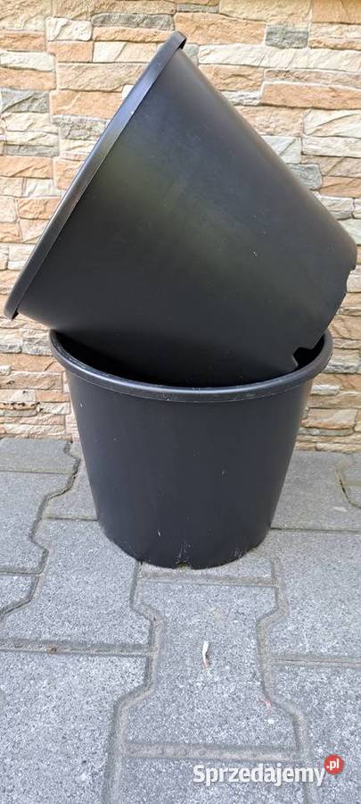 Doniczki produkcyjne 15 L WYSOKA mrozoodporne 32 małopolskie sprzedam
