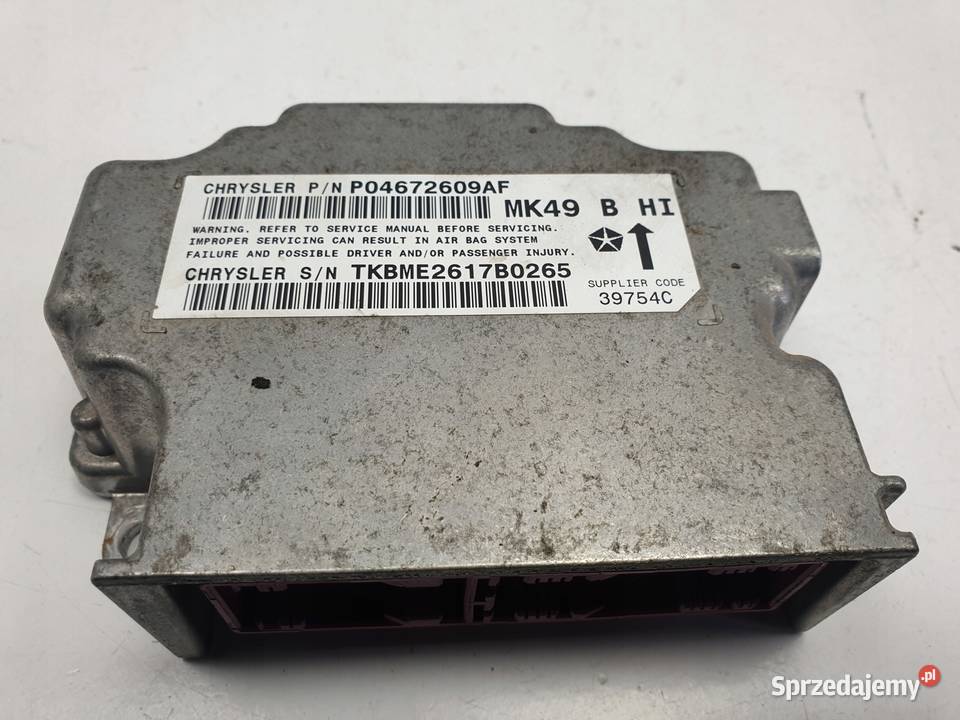 Jeep Compass 20 CRD MODUŁ Sterownik P04672609AF osobowe lubelskie