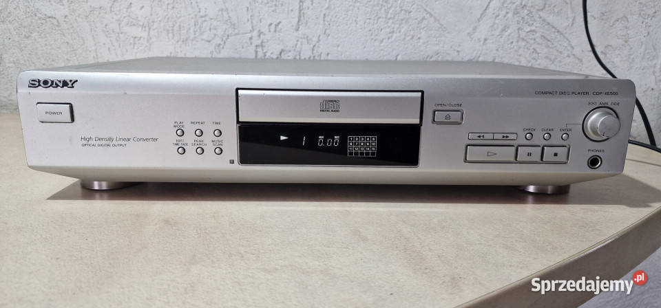 Cd player SONY CDP XE500 odtwarzacz wielkopolskie Międzychód
