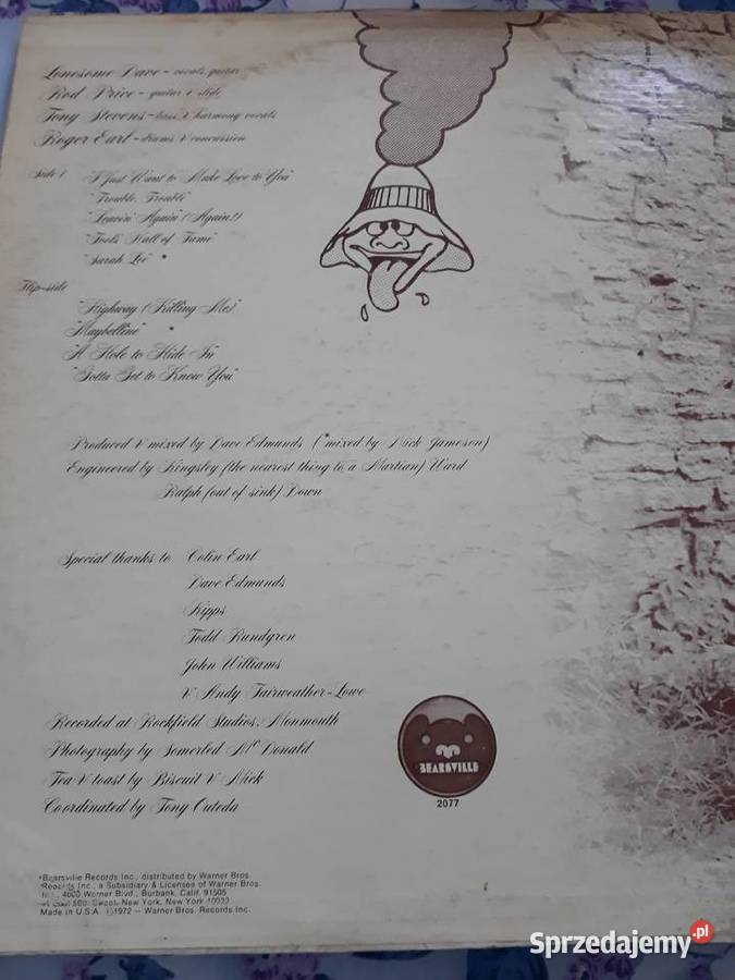 FOGHAT Foghat Bearsville Records USA1972 1 płyta Rzeszów