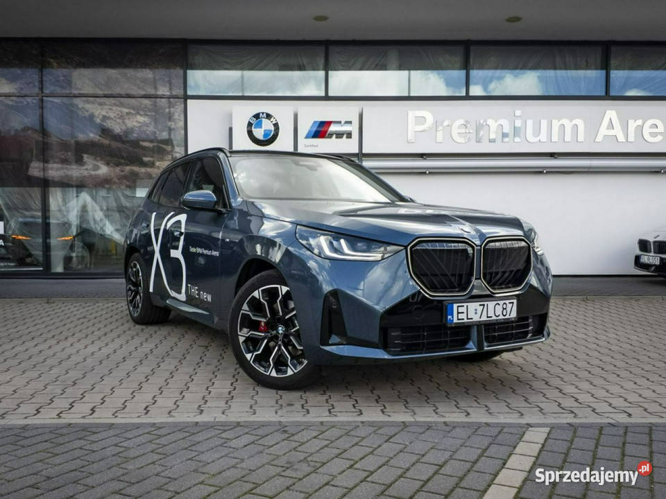 BMW X3 NOWE BMW X3 xDrive20d Demo Koła zimowe w światła przeciwmgielne Motoryzacja Łódź