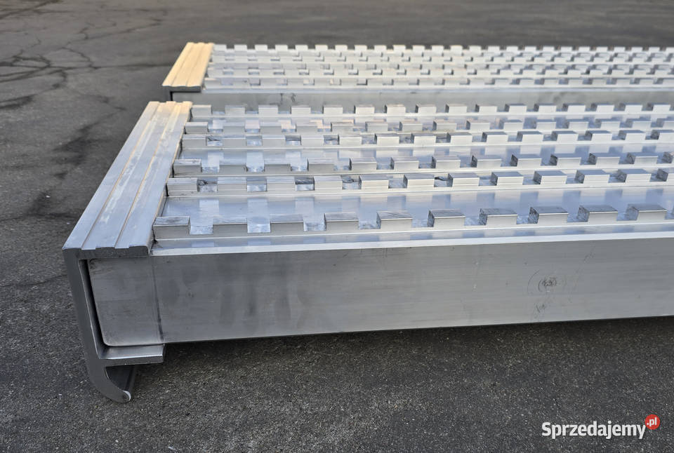 Najazdy aluminiowe 23 tony 2000x450x120mm Pozostałe kujawsko-pomorskie Lubanie
