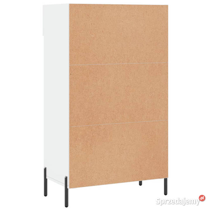 Szafka na buty wysoki połysk biała 60x35x105 mazowieckie Warszawa