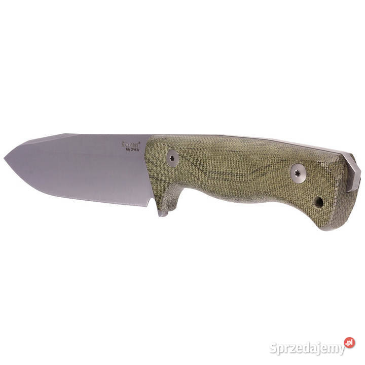 Nóż LionSteel Green Canvas Micarta Satin CPM 3V