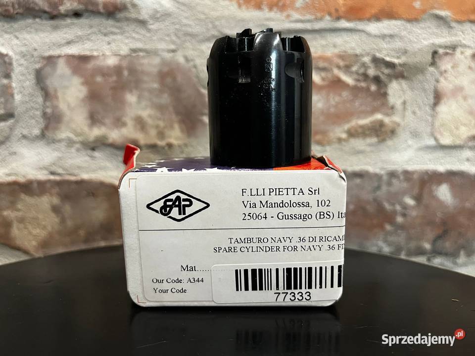 Bęben Pietta 1851 Colt Reb Nord Navy 36 A344 Tarnowskie Góry