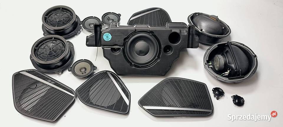GŁOŚNIKI ZESTAW AUDI A4 B9 QUATTRO BANG OLUFSEN osobowe Lipno sprzedam