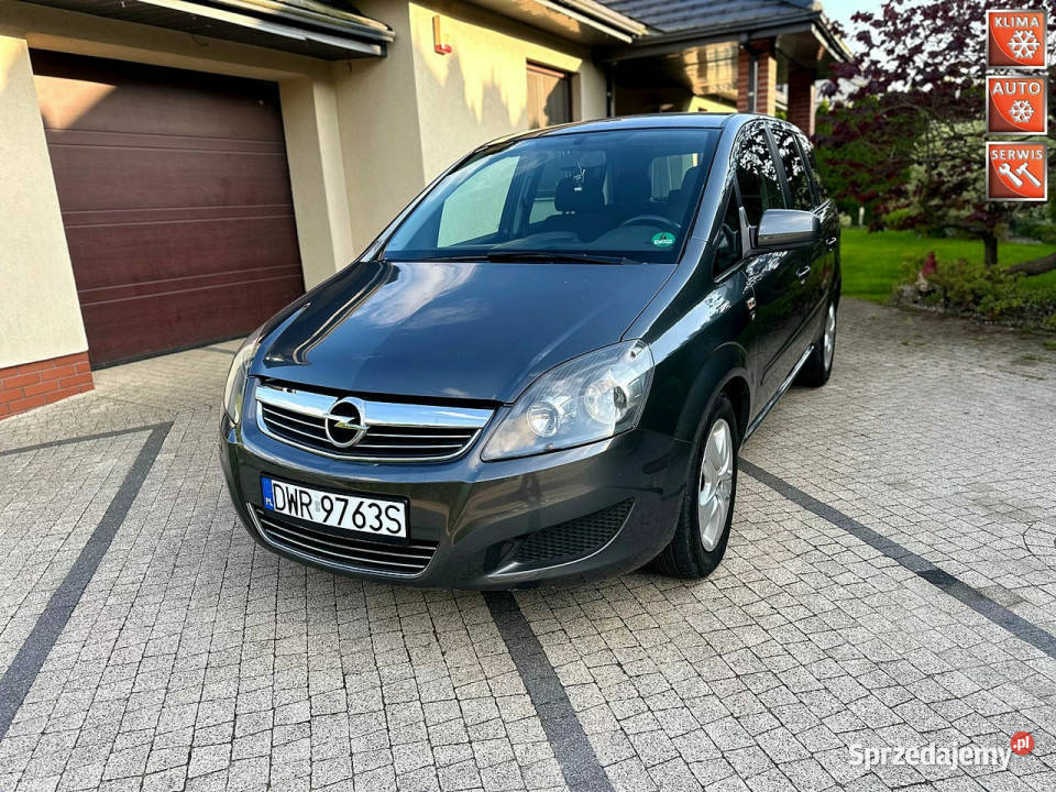 Opel Zafira Opel Zafira B 17CDTI 125 7Osobowa Rok produkcji 2010 Wrocław