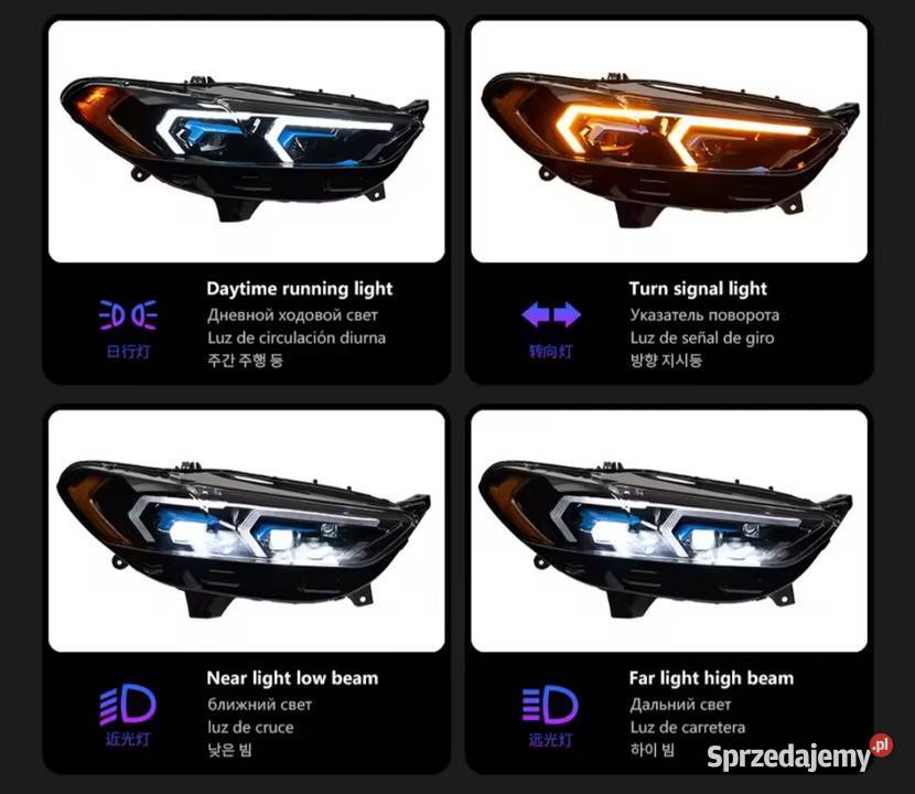 NOWE lampy przednie lampa przód Ford Fusion Bełchatów