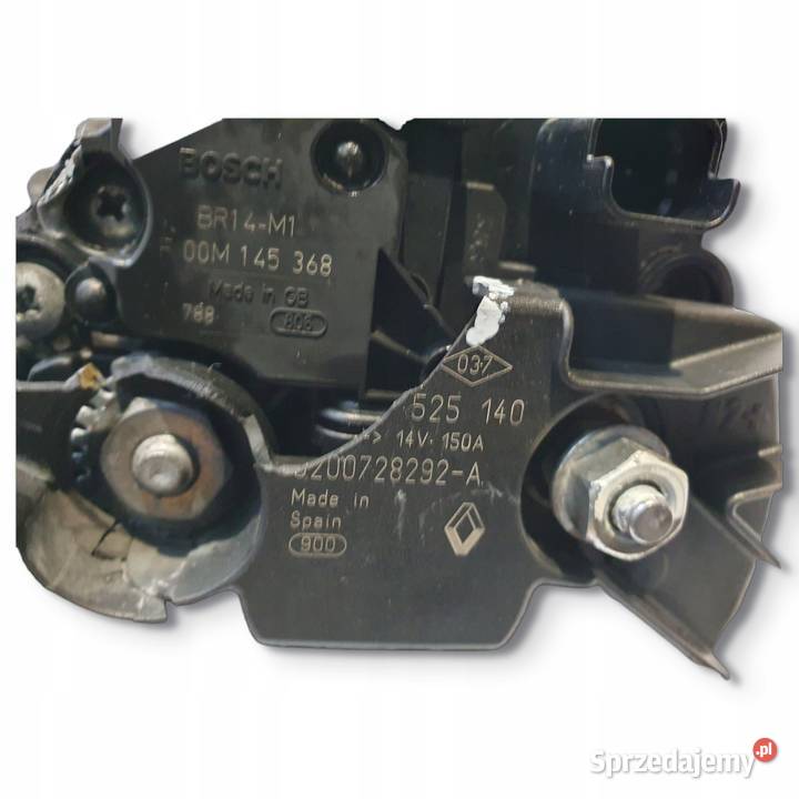 ALTERNATOR Nissan Qashqai 15 DCI 0124525140 lubelskie Chełm