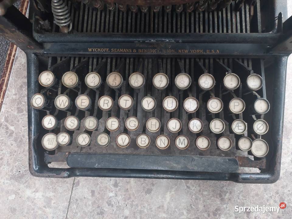 Stara maszyna do pisania gabinetowa Remington Antyki, Sztuka, Kolekcje pomorskie Tczew sprzedam