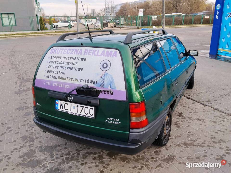 Opel Astra F 14 2001r Kombi auto do transportu 1400cm3 Astra Warszawa
