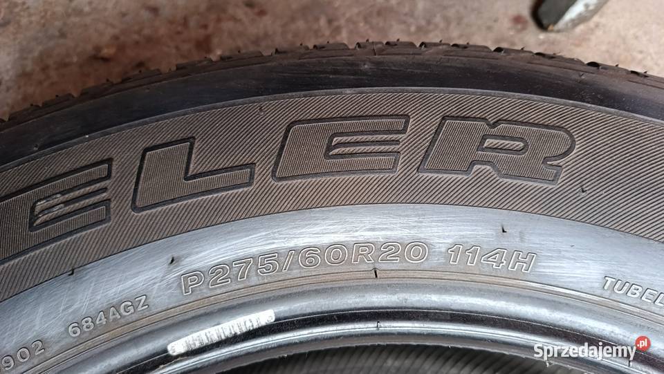 Opona Bridgestone dueler 27560R20 60 Samochodowe Radomsko sprzedam
