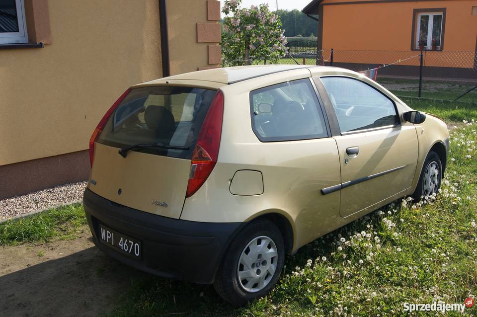 Fiat Punto 2000r Pierwszy Właściciel