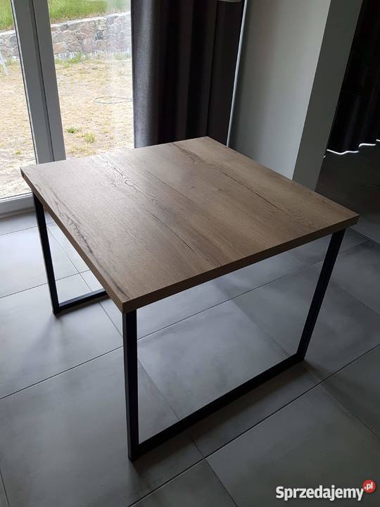 Stol i industrialny egger dab halifax naturalny pomorskie Grzybno