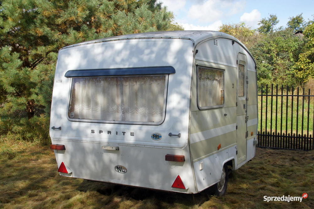 Przyczepa kempingowa Sprite 400 lubelskie Motycz Leśny