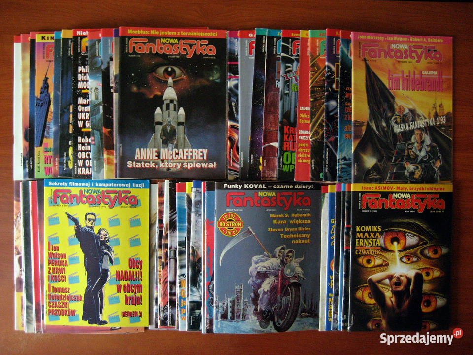 Miesięcznik Fantastyka Nowa Fantastyka roczniki Kielce