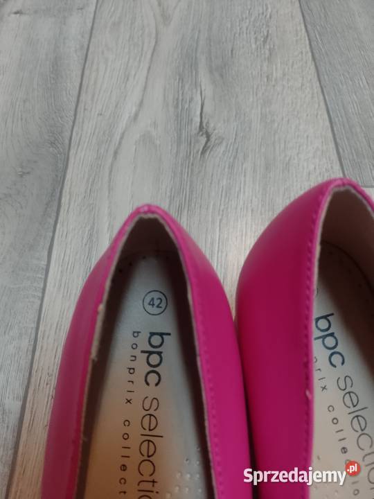 42 Różowe czółenka wieczorowe NOWE sprzedam